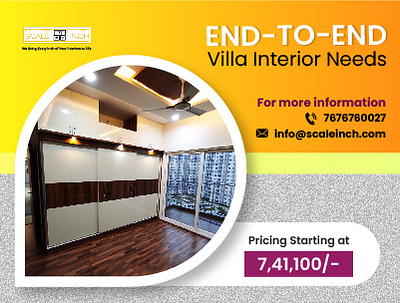 Villa Interior Design Bangalore