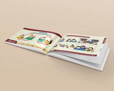 Meditation Visual Book for Zero TB Yogyakarta branding design illustration