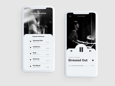 #dailyui challenge:: 009 music player ui