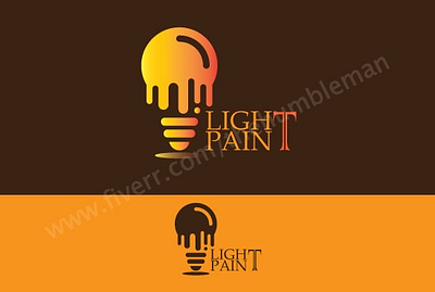 lightpaint art branding design flat graphic design illustration illustrator logo minimal vector web