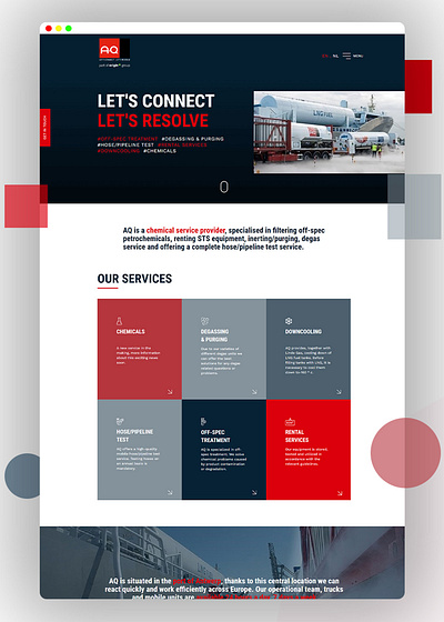 Chemical company web design | chemical niche figma ui ui design ux web webdesign webdesigns xd