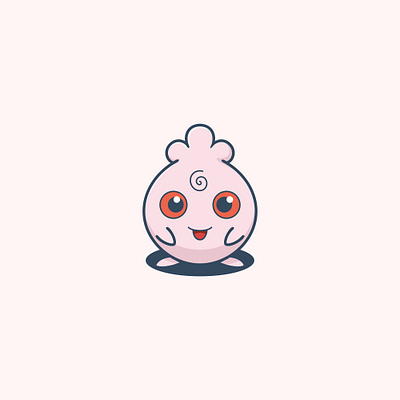 Igglypuff branding cartoon cute design icon igglybuff illustration mascot pockemon