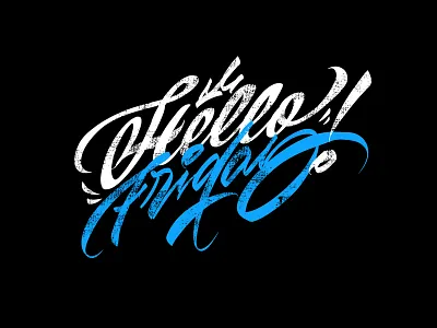 Hello Friday! art brushpen calligraphy graffiti illustration lettering logo logotype process process video sketch sketching type typography youtube каллиграфия леттеринг