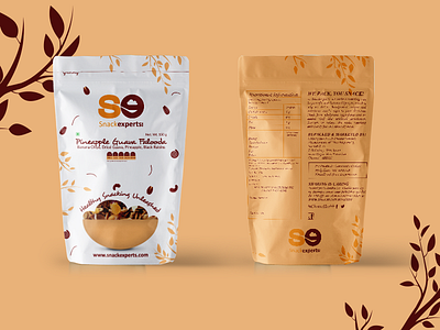 Snackexperts | Packaging Pouch Design corporate branding design illustration packaging design pouch design