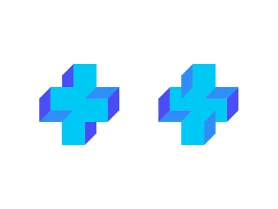 + / medical design logo medical symbol