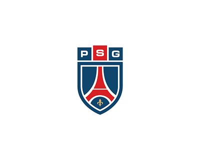 Paris Saint Germain branding club creative design football logo logotype soccer sports vector