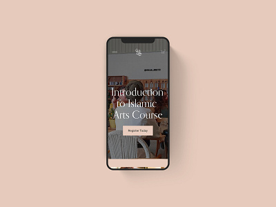 Tehreem Pasha Website artist boho branding clean color palette dailyui dailyux design designinspirations illustrator minimal typography ui uiux ux web web design website