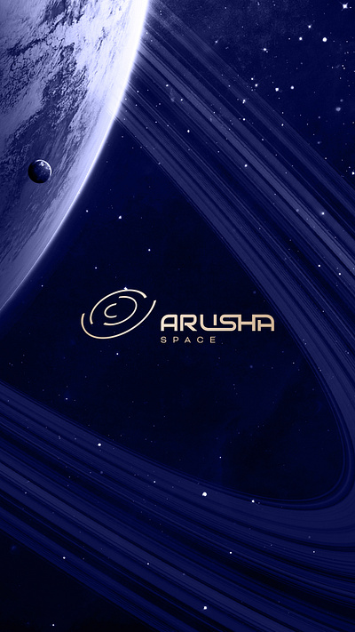 Arusha Space brand mark branding logo minimalist spacex