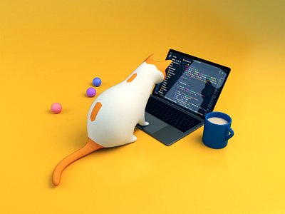 Code Kitty c4d pets