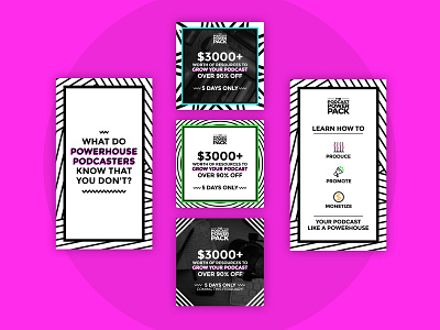 Social Images - Podcast Power Pack Bundle Sale social media