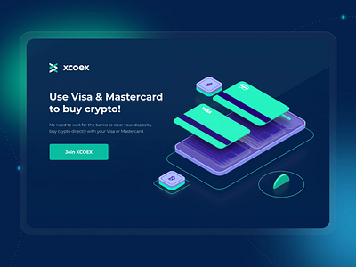 XCOEX — Crypto Trading Platform 3d 3d animation design illustration landing page design site design ui ui design ux uxui