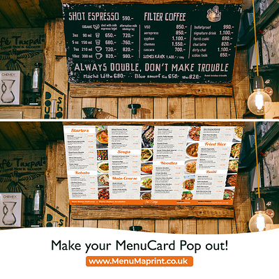 Cheap Restaurant Menu | Menu Printing | MenuMa Print branding cheap a4 printing cheap flyer printing cheap printing services design menu menu design menu design uk menu printing services z fold leaflet