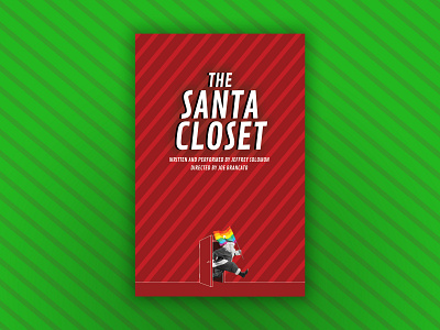 The Santa Closet - Theatrical Key Art key art non profit theater design theater posters