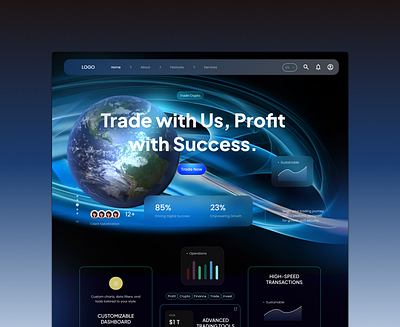 Trading Platform crypto figma ui uiux ux web