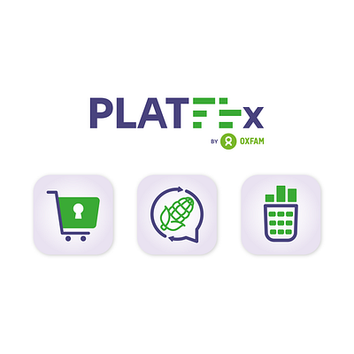 PLATFEx Icons agritech app branding design icon illustration ui ux vector