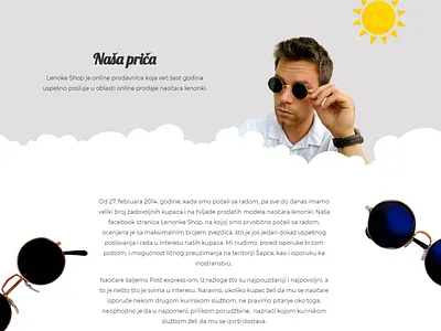 Lenonke Shop About design online shop shop ui webdesign website wordpress
