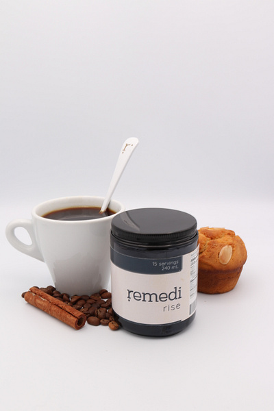 Remedi brand design branding food and beverage health and wellness industrial design label manufacturing packaging product product design prototyping sourcing supplements supply chain