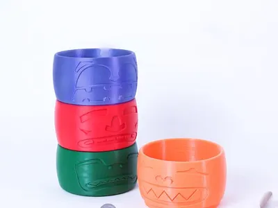 Coin Totems 3d printing cad design homeware houseware industrial design organization product product design prototyping