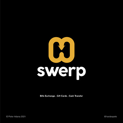 Swerp Logo bitcoin branding corporate identity corporate identity design design digital dribbble best shop dribbble best shot dribbble invite illustrator logo