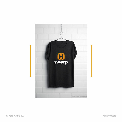 Swerp Logo Shirt adobe photoshop branding design designs dribbble best shot gold graphic design illustrator shirt shirt design