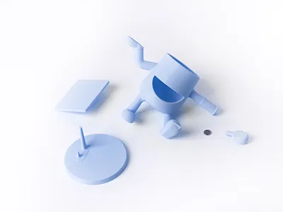 Desk Buddy 3d printing cad design homeware houseware industrial design manufacturing organization product product design prototyping