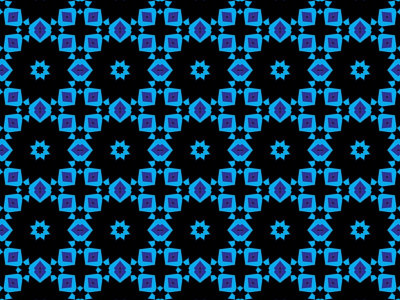 Blue And Black Crystal Square Star Fractal Abstract Design background design flatdesign fractal