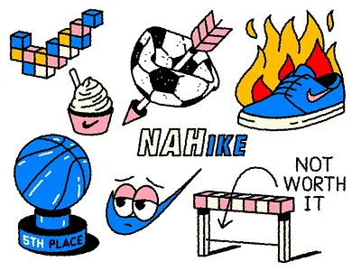 NAHIKE 420 adidas arrow basketball cartoon fire football icecream icon illustration logo nba nike nike air shoes sneakers sport tattoo trophy vibe
