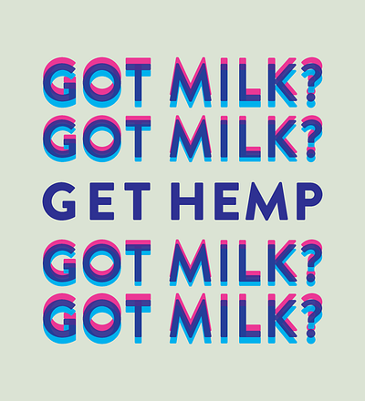 Get Hemp campaign modernism poster poster design swiss design swiss poster swiss style