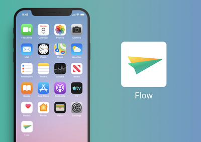 Daily UI #5 - App Icon app appicon communication daily005 dailyui dailyuichallenge design flow icon mobile ui ui ui design work