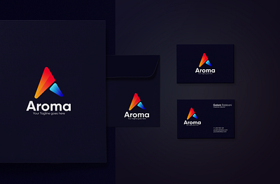 Aroma Branding-- Letter A logo branding Project branding branding designer flat gradient hiring logo designer logo logo design logo design branding logo design concept logo designer logo designer for hire logo designers logo mark logodesign logos logotype minimalist logo modern logo modern logo 2021 modern logos
