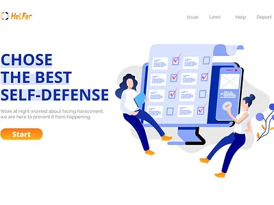 helfer website illustration