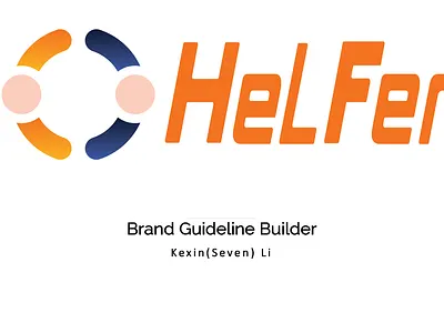 Brand Guideline Builder design logo ui