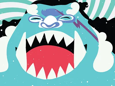 Sun Pirate anime beer design flat identity illustration jinbei label minimal onepiece print vector