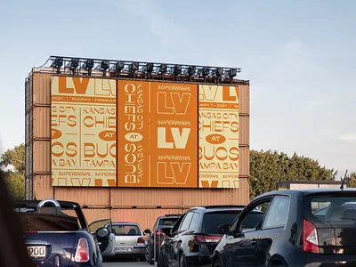 Super Sunday branding design football illustration logo minimal poster sports superbowl typography vintage