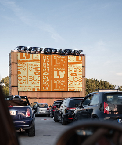 Super Sunday branding design football illustration logo minimal poster sports superbowl typography vintage