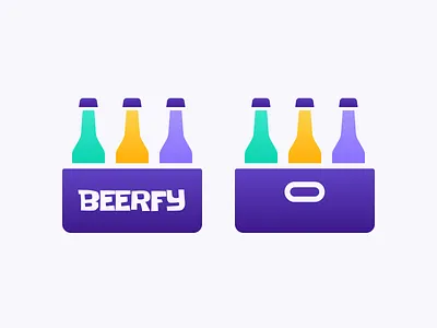 Beerfy Logo app branding design figma figmadesign icon logo typography vector web
