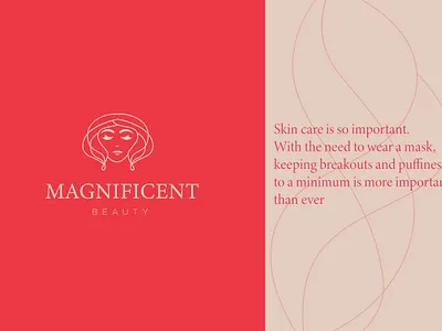 Magnificent Beauty Product Design beauty product brand design brand identity branding colorful design company fresh design graphic design logo logo design logos magnificent minimalist package design packaging product design products shop vector women