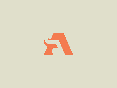 Letter A modern Logo branding design flat flatdesign illustrator logo minimal typography