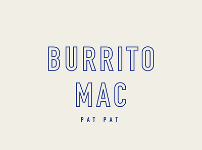 Burrito Mac branding burrito design illustration logo logo design typography vector