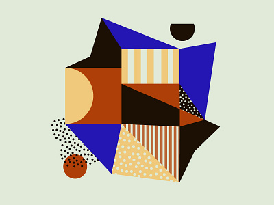 Abstract abstract abstract design abstraction circle minimal minimalism picasso polkadots shapes shapes design simple
