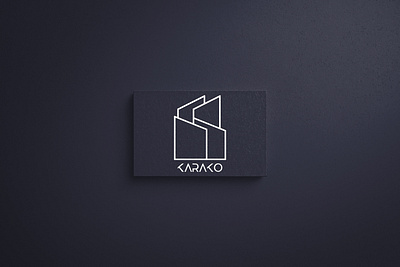 Karako construction company branding design illustration logo logodesign