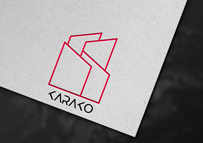 Karako construction company branding design illustration logo logodesign logotype