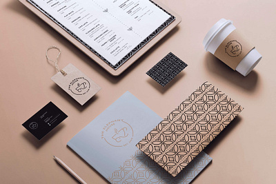 The Elephant House - Stationery design brand brand identity branding coffee logo logotype rebrand rebranding stationary stationary design stationery vector visual identity