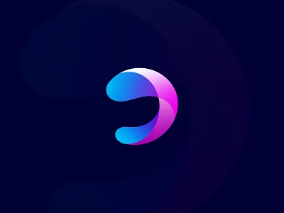 D letter - modern D letter logo design brand brand identity branding branding design d concept d logo flatdesign gradient illustration logo logo design logodesign logos logotype minimalism minimalist modern modern logo monogram