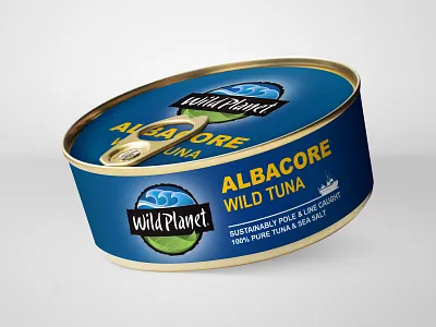 Wild Plant brand design brand identity branding can design design flat graphic design illustration logo minimal package design packaging packaging design tuna can website