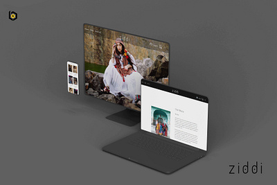 Shop Ziddi Crafts - E-Commerce Website design minimal ux web website