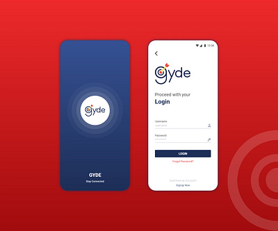 Gyde App UI/UX Design app app design communication uiux uiuxdesign uiuxdesigner