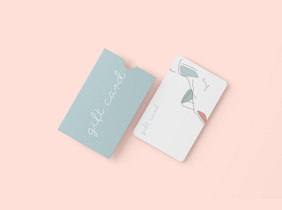 Gift card 1 aesthetic medicine body branding cosmetology design female gift card logo typography