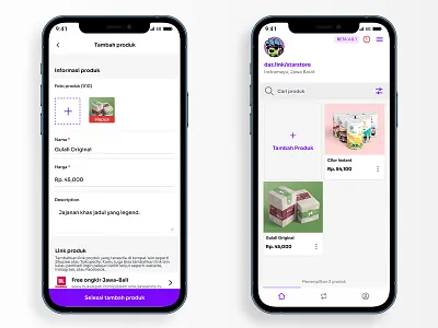 Dazlink Apps e commerce app mobile ui web app website