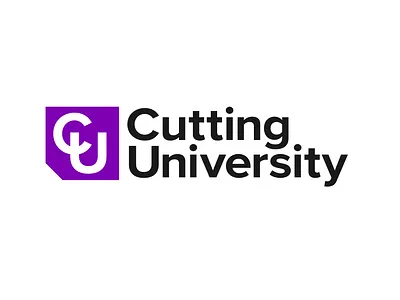 University Logo college cutting university dailylogo dailylogochallenge logo minimalist university vector